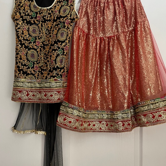 Pakistani indain Girls lengha  choli - Picture 3 of 10
